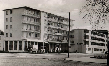 Esso Tankstelle Wilhelmshaven 1958 Postkarte (9294)